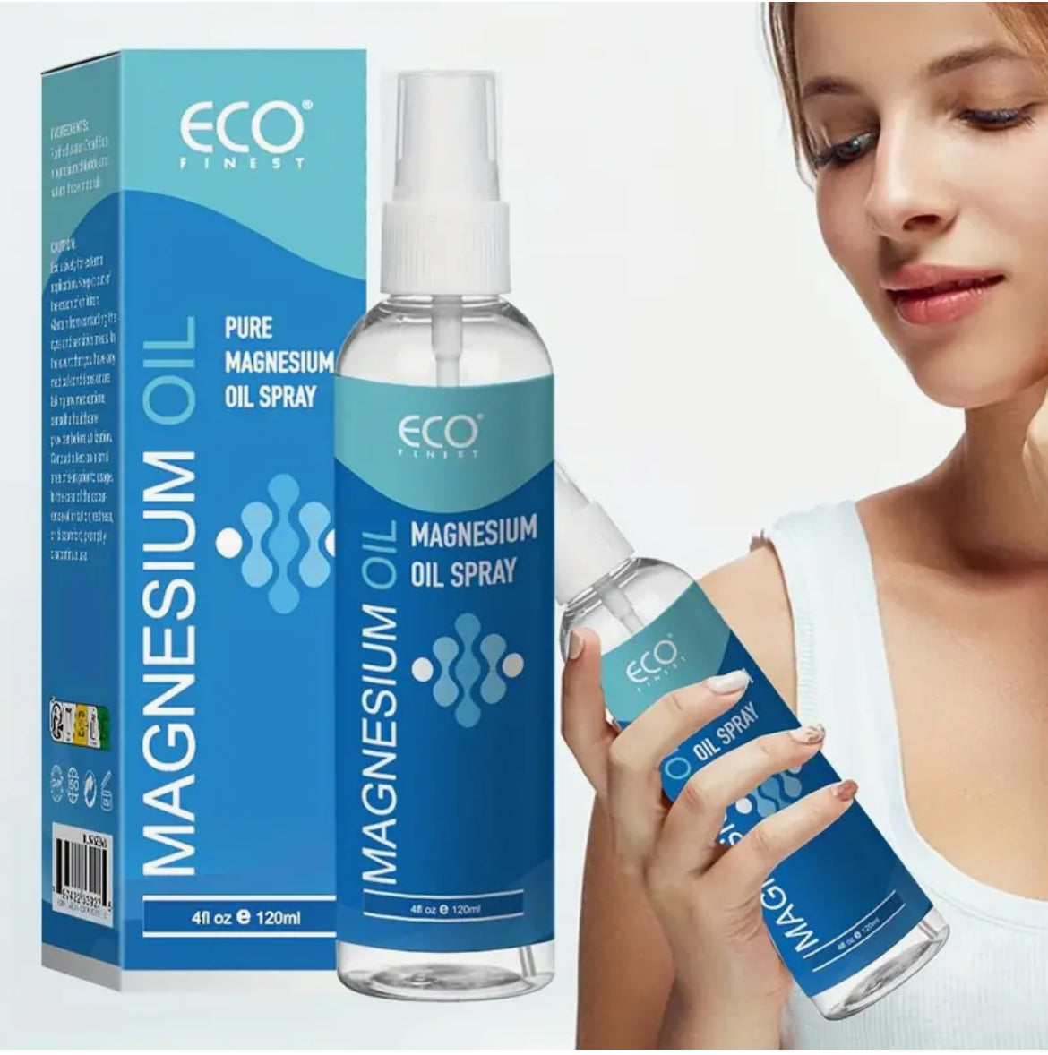 Magnesium oil and body spray
