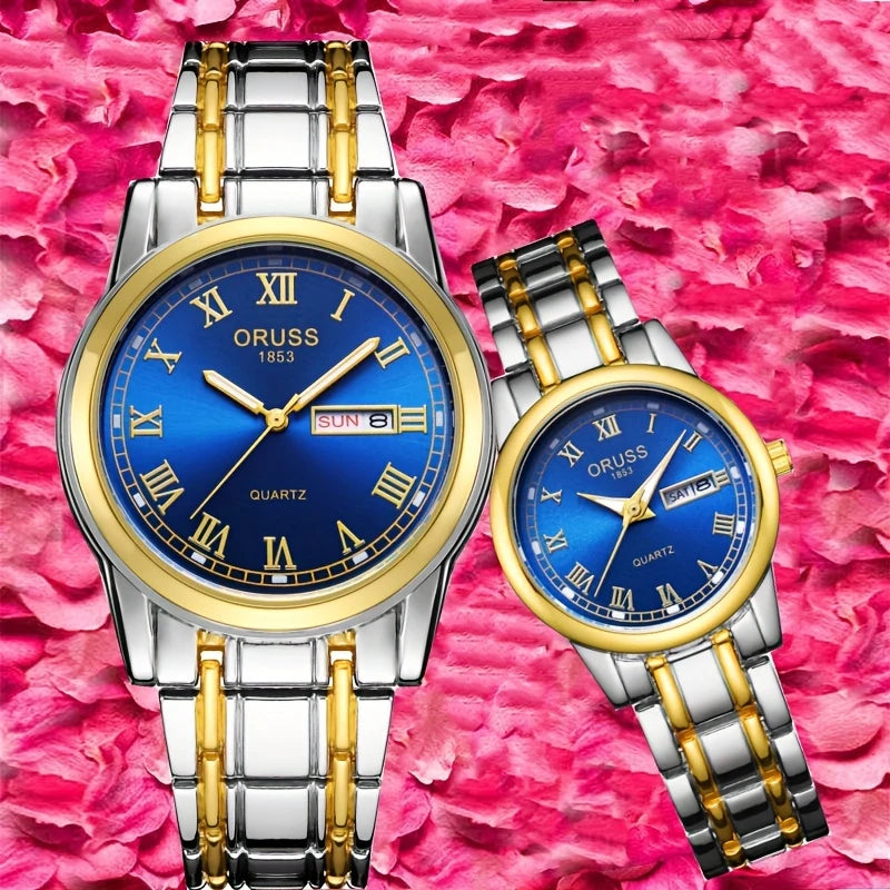 Mens and Women Watches (Pair) with boxes