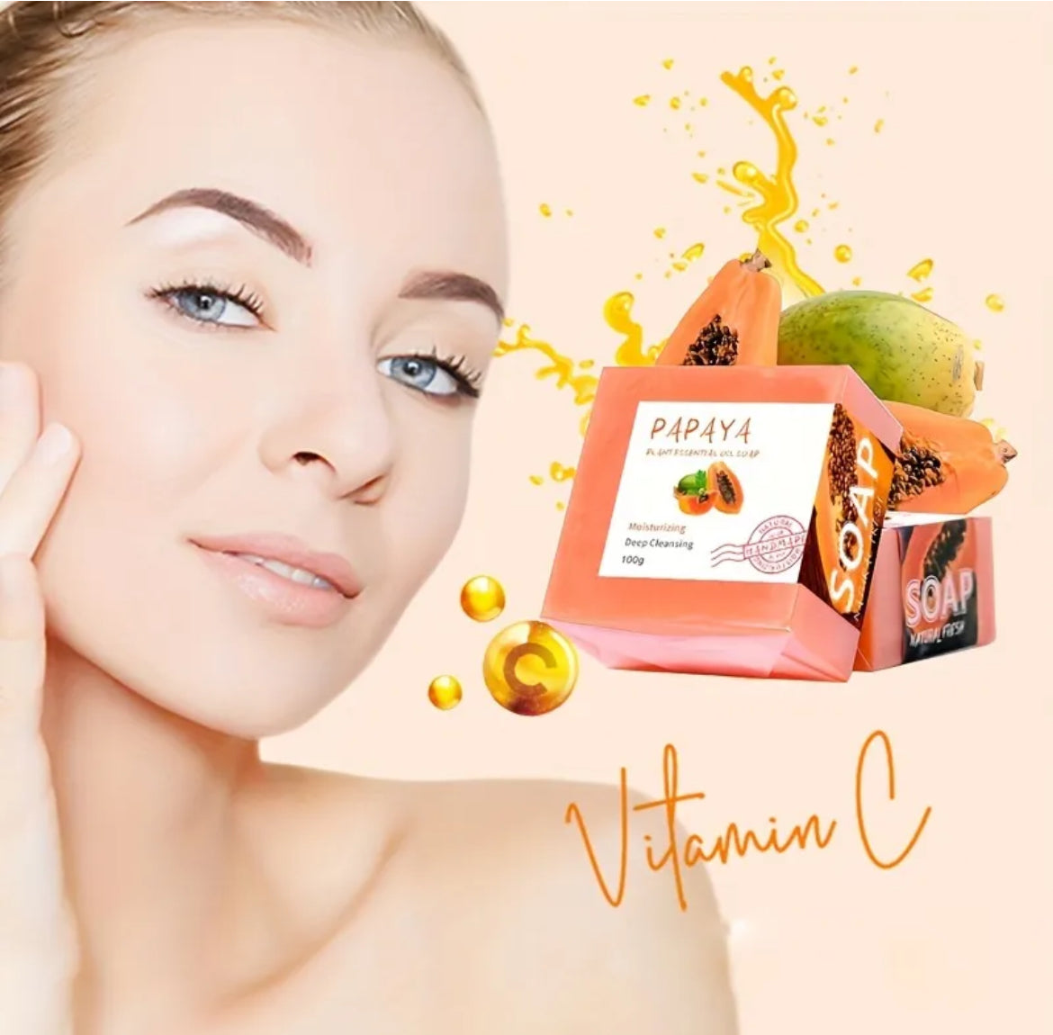Papaya Handmade Soap