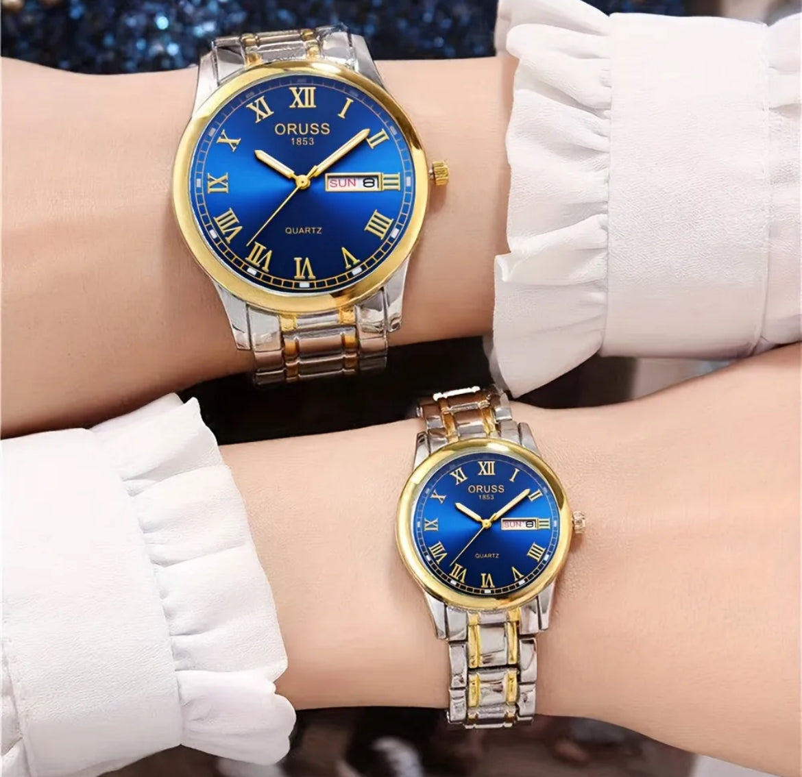 His and Her elegant watch