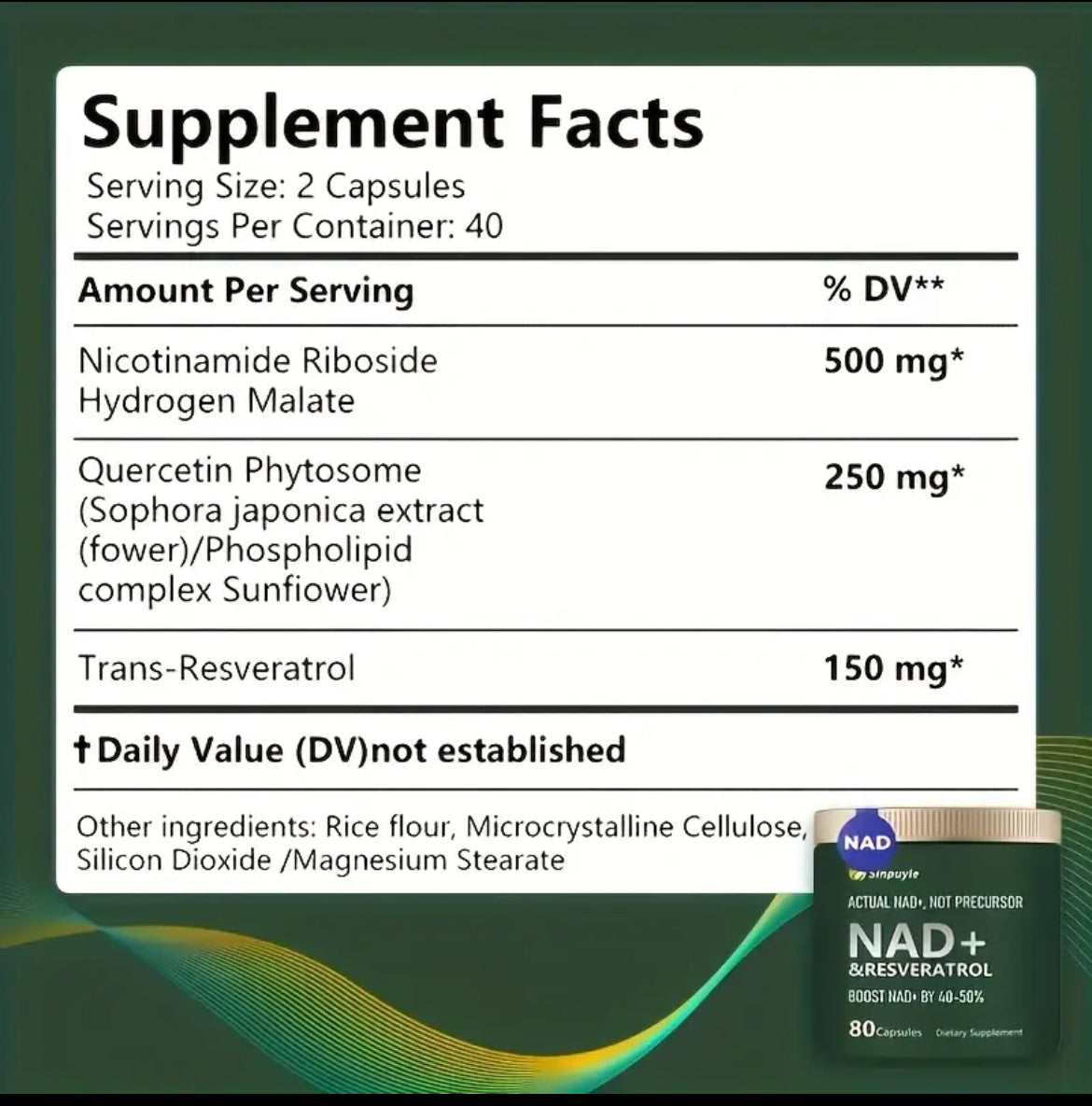 NAD +++. Anti Aging formula