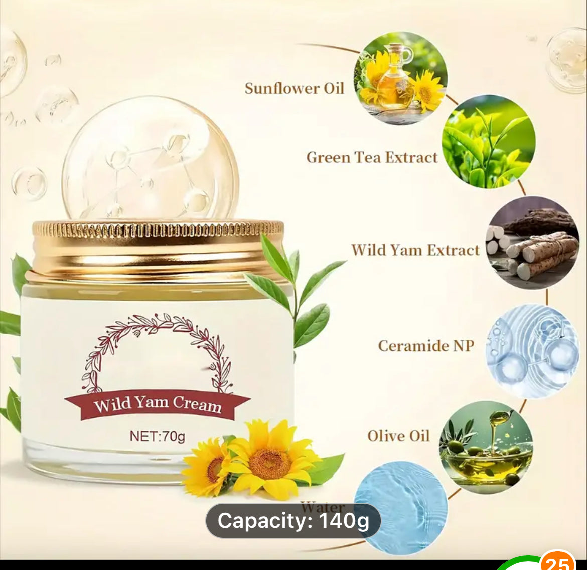 Wild Yam Cream