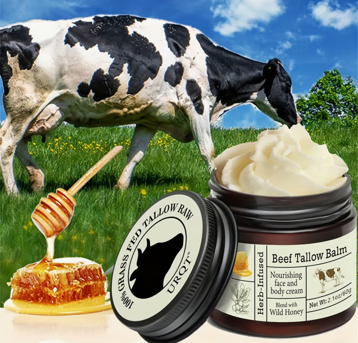 Beef tallow balm.