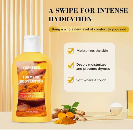 Turmeric body and hand lotion