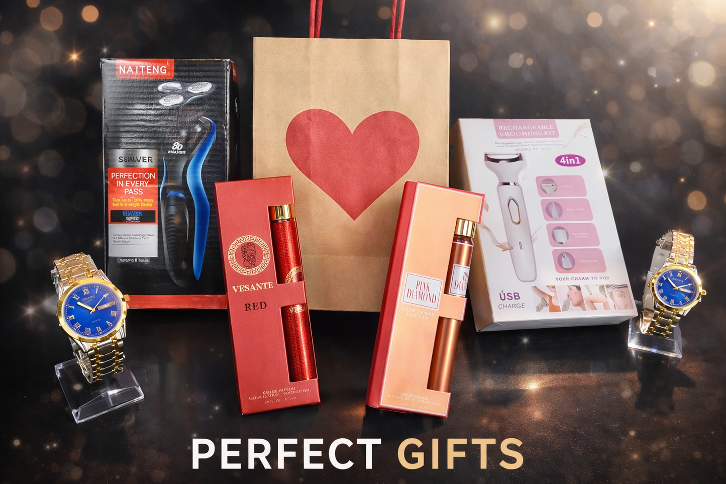 Valentine’s Day bath and beauty package